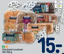 REMA 1000 Schulstad Levebrød 470-950 g tilbud
