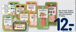 REMA 1000 Den Grønne Slagter Pålæg, kalkunbacon eller baconpostej 70-250 g tilbud
