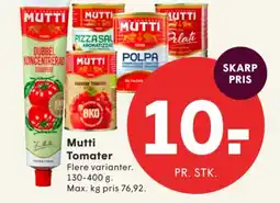 SPAR Mutti Tomater tilbud