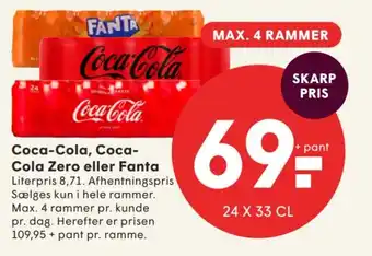 Coca-Cola, Coca- Cola Zero eller Fanta