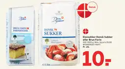 SPAR Dansukker Dansk Sukker eller Brun Farin tilbud