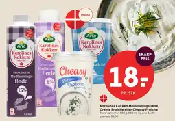 SPAR Karolines Køkken Madlavningsfløde, Creme Fraiche eller Cheasy Fraiche tilbud