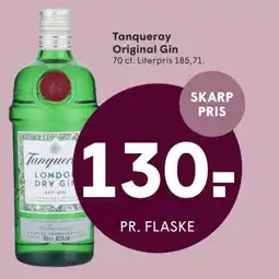SPAR Tanqueray Original Gin tilbud