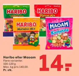 SPAR Haribo eller Maoam tilbud