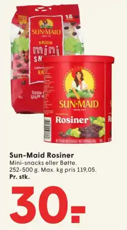 SPAR Sun-Maid Rosiner tilbud