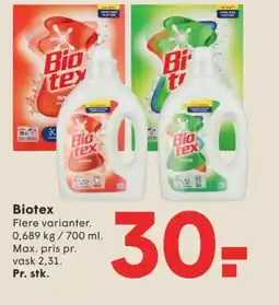 SPAR Biotex tilbud