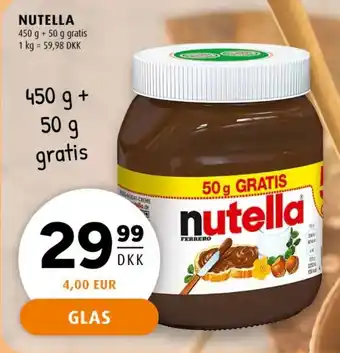 Scandinavian Park Nutella tilbud