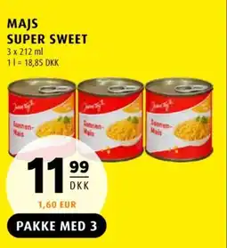 Scandinavian Park Majs super sweet tilbud