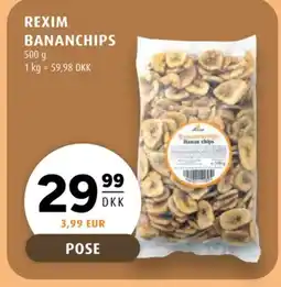 Scandinavian Park Rexim bananchips tilbud