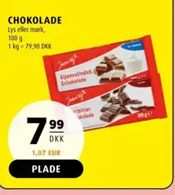 Scandinavian Park Jeden Tag Chokolade tilbud