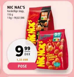 Scandinavian Park NIC NAC'S tilbud