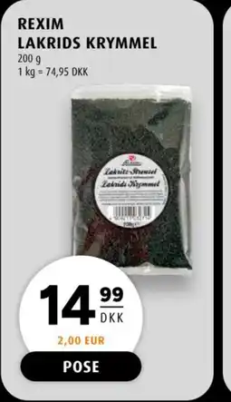 Scandinavian Park Rexim Lakrids krymmel tilbud