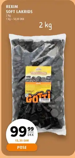 Scandinavian Park Rexim Soft lakrids tilbud
