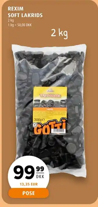 Scandinavian Park Rexim Soft lakrids tilbud