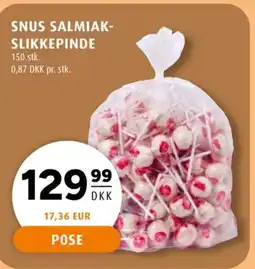 Scandinavian Park Snus Salmiak- slikkepinde tilbud