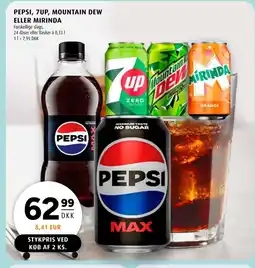 Scandinavian Park PEPSI, 7UP, MOUNTAIN DEW eller MIRINDA tilbud