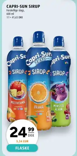Scandinavian Park CAPRI-SUN Sirup tilbud