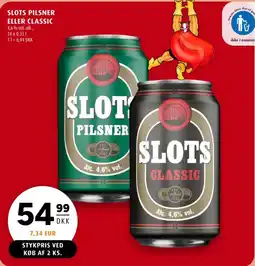 Scandinavian Park SLOTS Pilsner eller classic tilbud