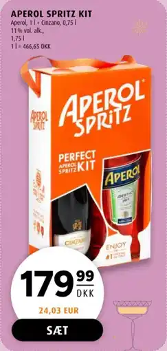 Scandinavian Park Aperol Spritz kit tilbud