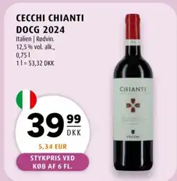 Scandinavian Park CECCHI CHIANTI DOCG 2024 tilbud