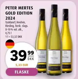 Scandinavian Park Peter Mertes Gold edition 2024 tilbud