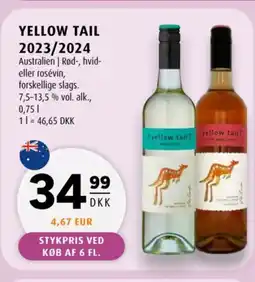 Scandinavian Park Yellow Tail 2023/2024 tilbud