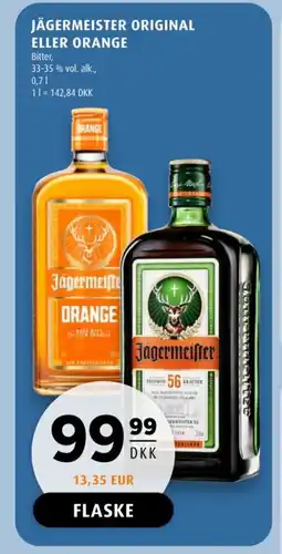 Scandinavian Park Jägermeister Original eller Orange tilbud