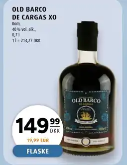 Scandinavian Park OLD BARCO De Cargas XO tilbud