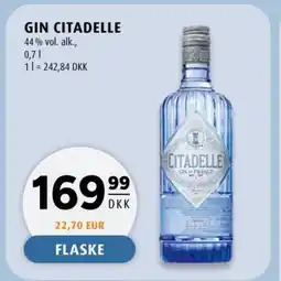 Scandinavian Park Gin Citadelle tilbud