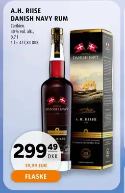 Scandinavian Park A.H. RIISE Danish Navy rum tilbud