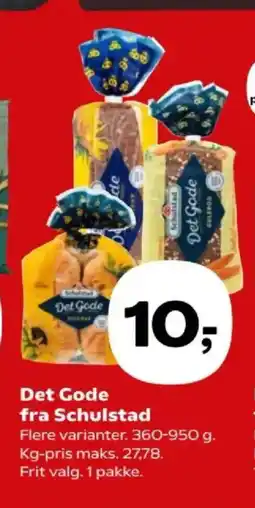 SuperBrugsen Det Gode fra Schulstad tilbud