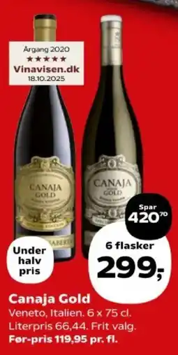 SuperBrugsen Canaja Gold tilbud