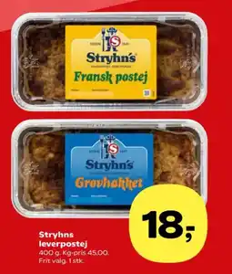 SuperBrugsen Stryhns leverpostej tilbud