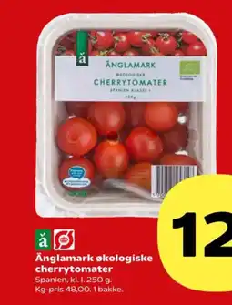 SuperBrugsen Änglamark økologiske cherrytomater tilbud