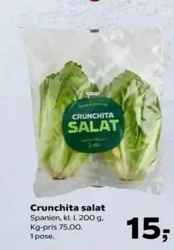SuperBrugsen Crunchita salat tilbud