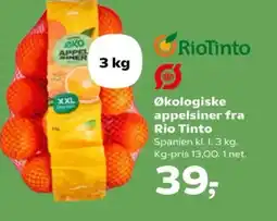 SuperBrugsen Økologiske appelsiner fra Rio Tinto tilbud
