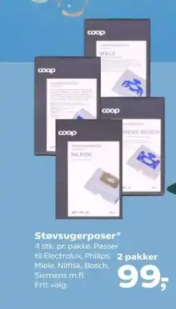 SuperBrugsen Støvsugerposer tilbud