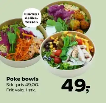 SuperBrugsen Poke bowls tilbud