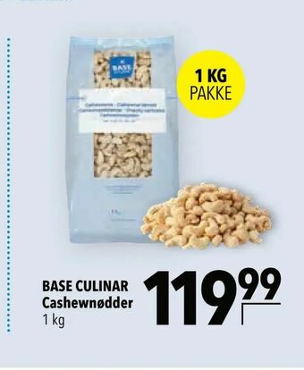Citti BASE CULINAR Cashewnødder tilbud