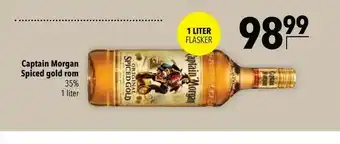 Citti Captain Morgan Spiced gold rom tilbud