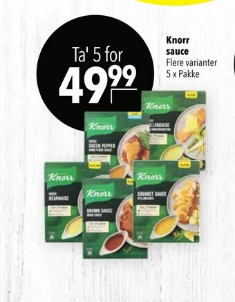 Citti Knorr sauce tilbud