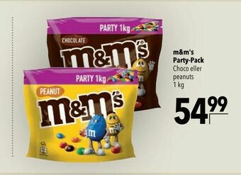 Citti m&m's Party-Pack tilbud