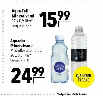 Citti Aquador Mineralvand tilbud