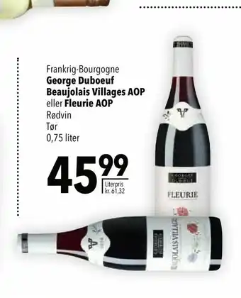George Duboeuf Beaujolais Villages AOP eller Fleurie AOP