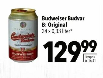 Citti Budweiser Budvar B: Original tilbud