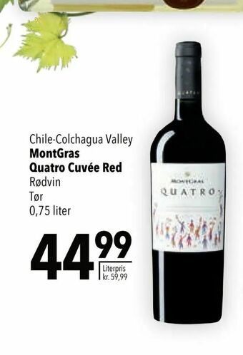 MontGras Quatro Cuvée Red