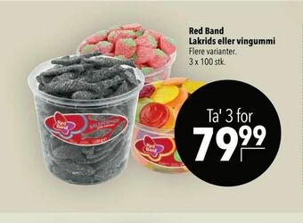 Red Band Lakrids eller vingummi