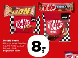 SuperBrugsen Nestlé barer tilbud