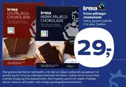 SuperBrugsen Irma pålægs- chokolade tilbud