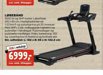 jem & fix Løbebånd tilbud